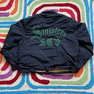 Vintage Sinister Campus Outerwear Lined Jacket